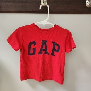 EUC Toddler GAP Red Logo Tshirt 2T
